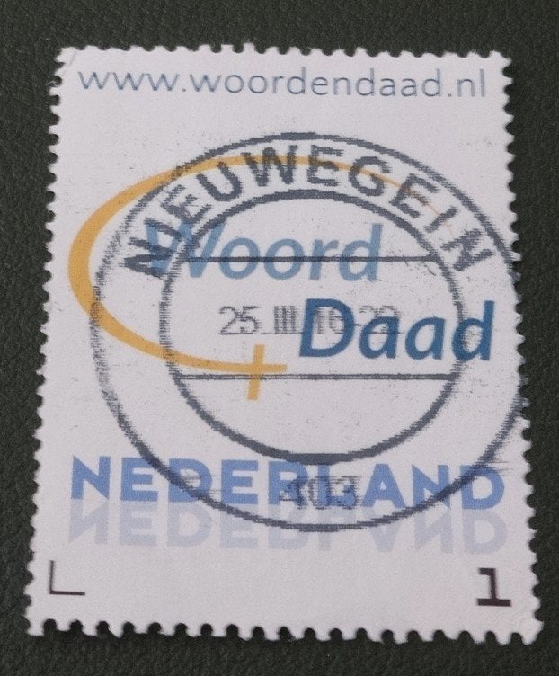 Woord en Daad - Persoonlijk - PNe01-15, Verzenden, Na 1940, Gestempeld