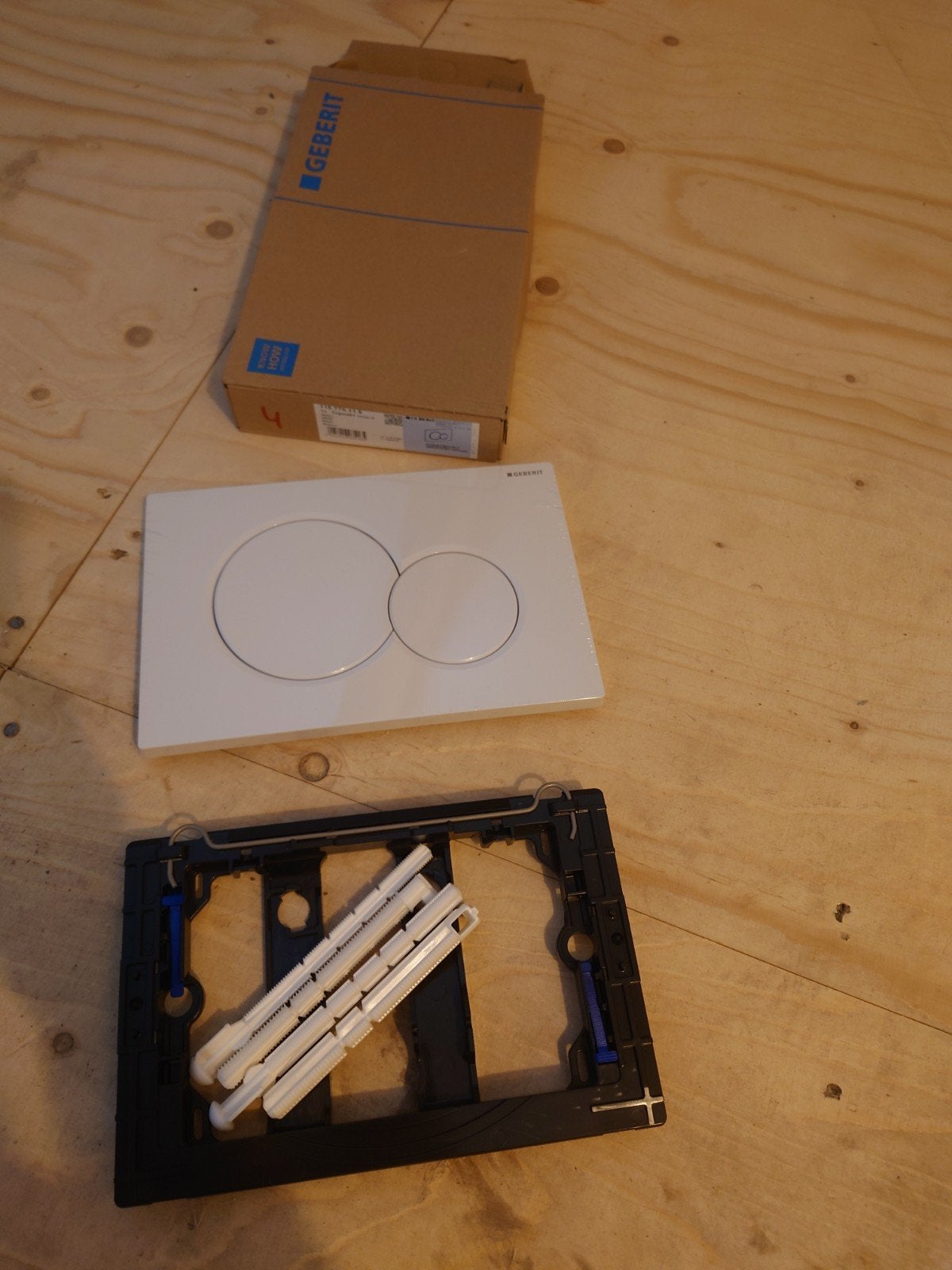 Geberit Sigma20 bedieningsplaat voor toilet - Nieuw, Ophalen