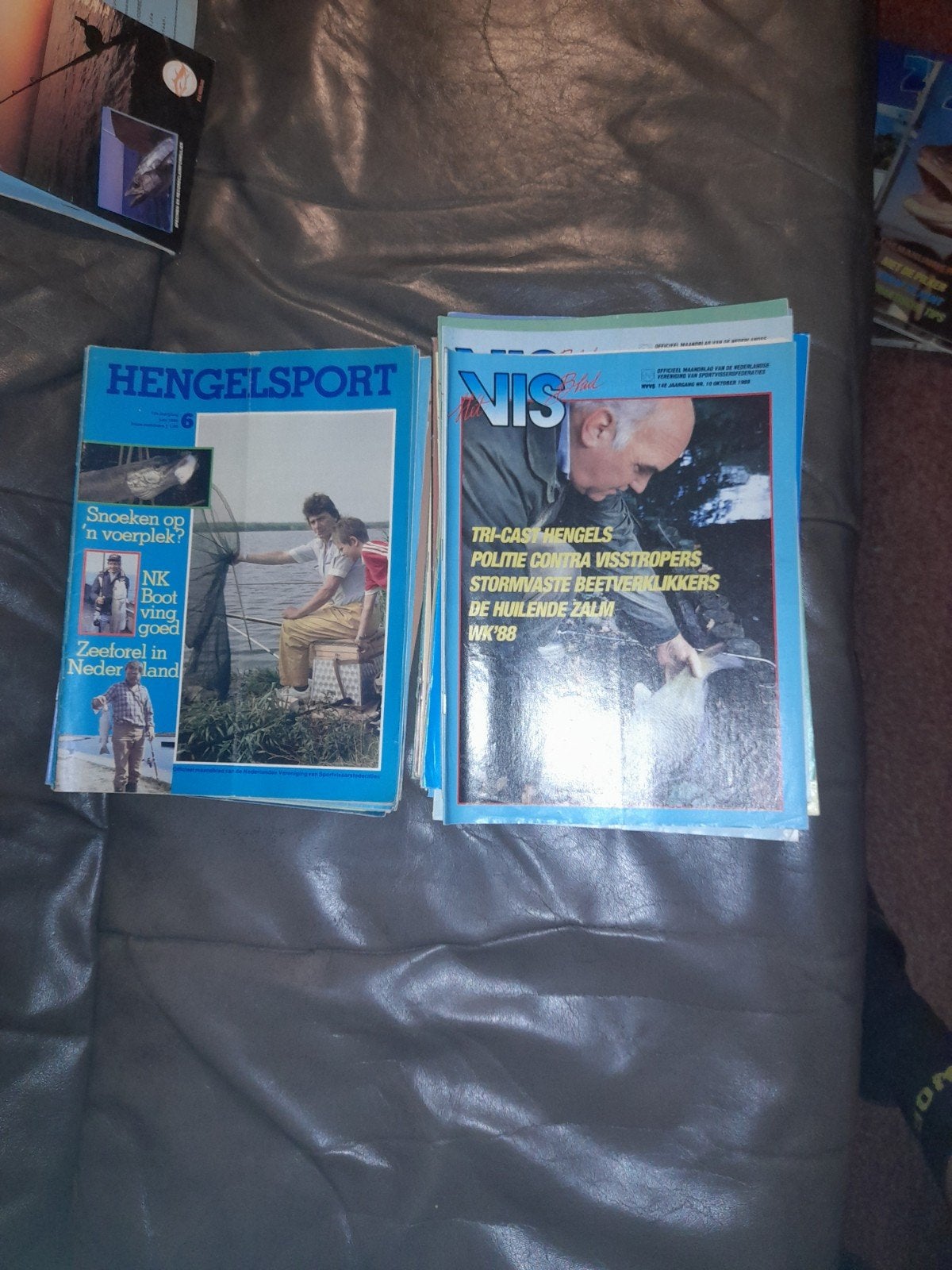tijdschrift hengelsport en het vis blad jaren 80 en begin 90, Ophalen
