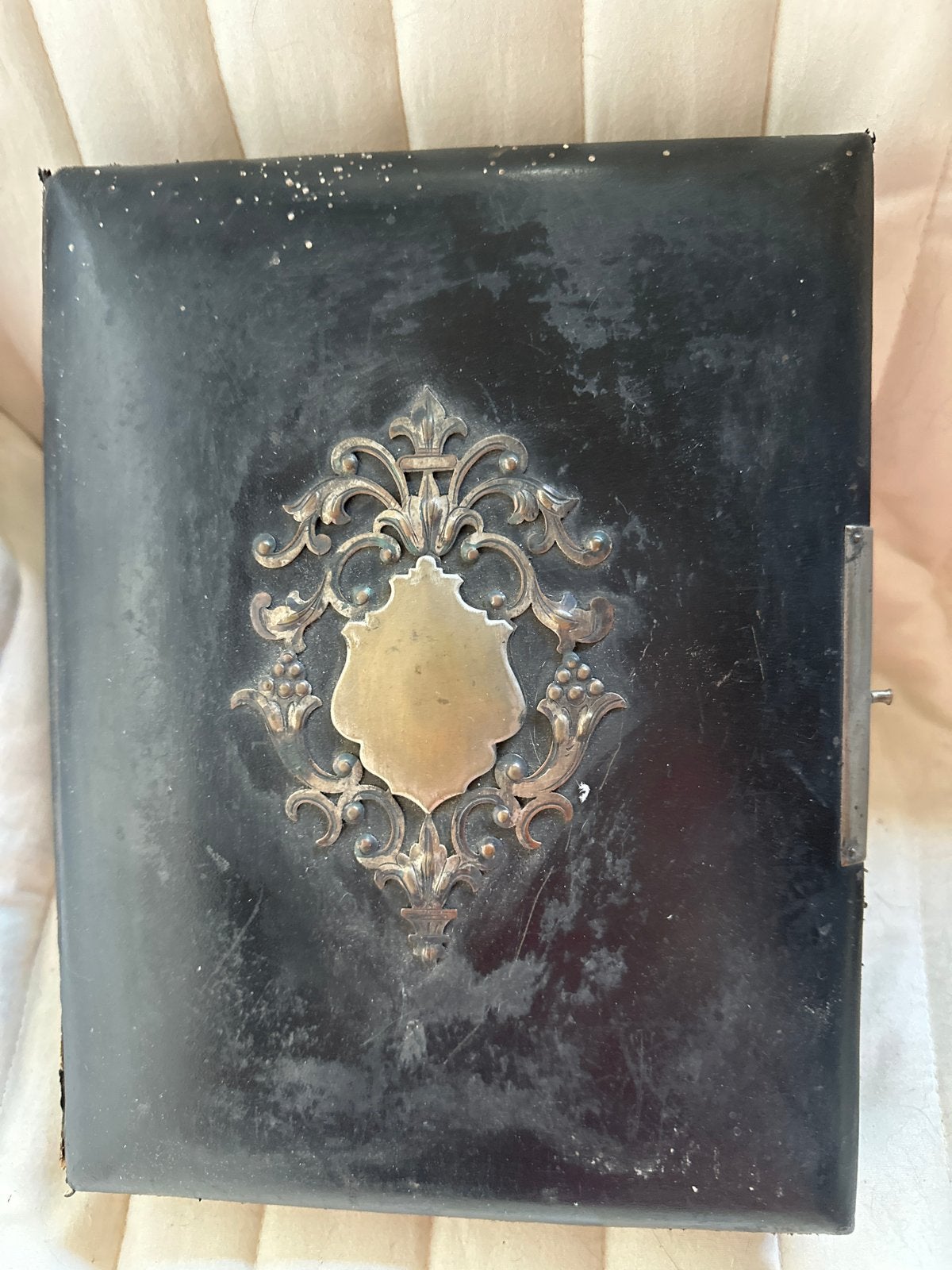 Antiek Fotoalbum met Familieportretten (ca. 1900), Ophalen, Gebruikt, Foto, Voor 1940