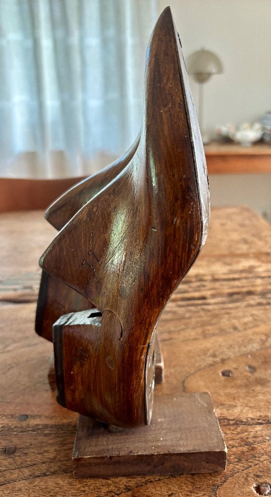 Houten mal voor schoenen, Antiek en Kunst, Curiosa en Brocante, Ophalen of Verzenden