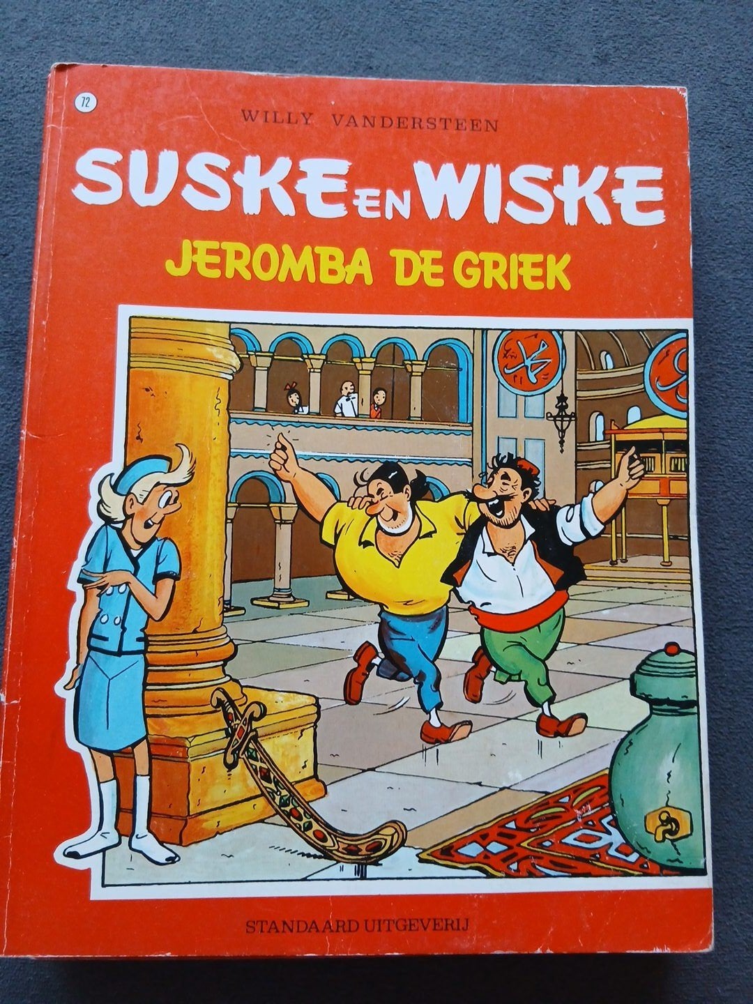 Suske en Wiske nr. 72 – Jeromba de Griek, Willy Vandersteen, Eén stripboek, Ophalen of Verzenden, Zo goed als nieuw