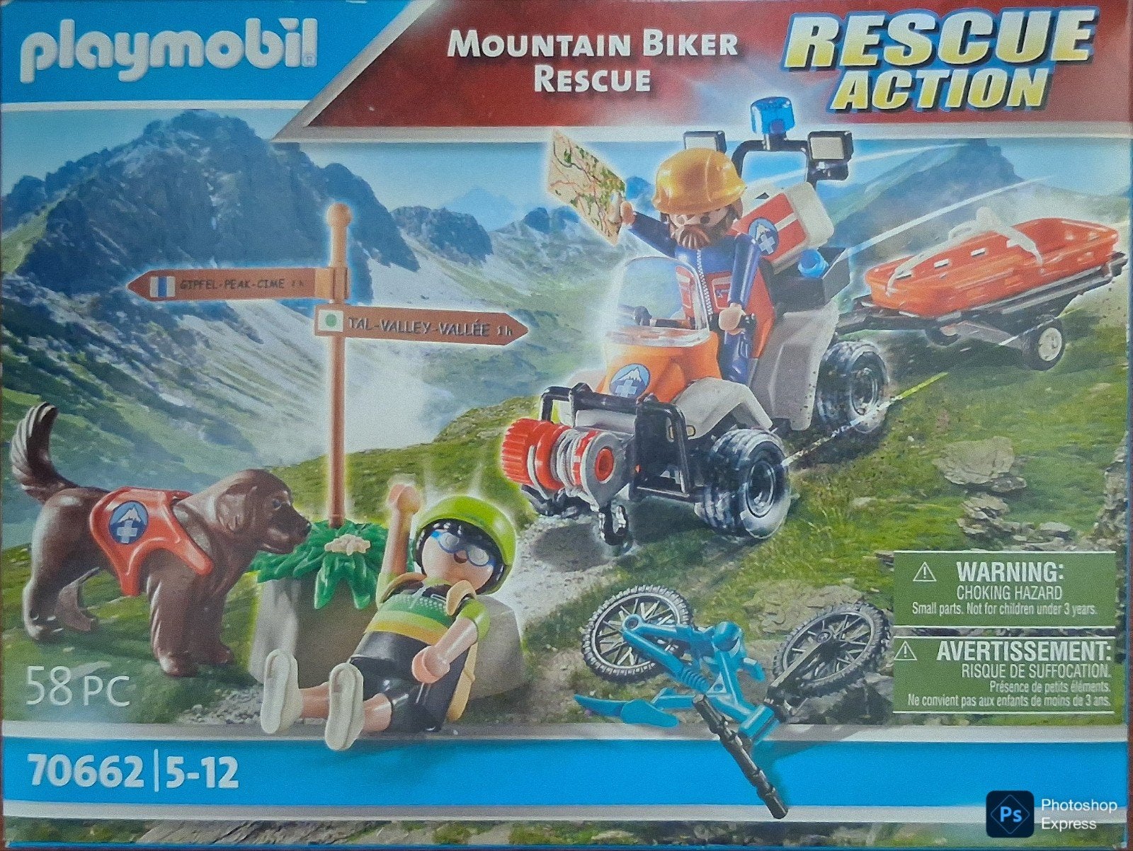 Rescue Action Mountainbiker Reddingsactie 70662, Ophalen of Verzenden