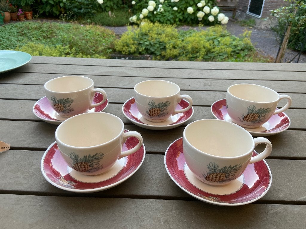 Wedgwood Sarah’s Garden, Ophalen of Verzenden, Zo goed als nieuw, Overige stijlen, Kop(pen) en/of Schotel(s)