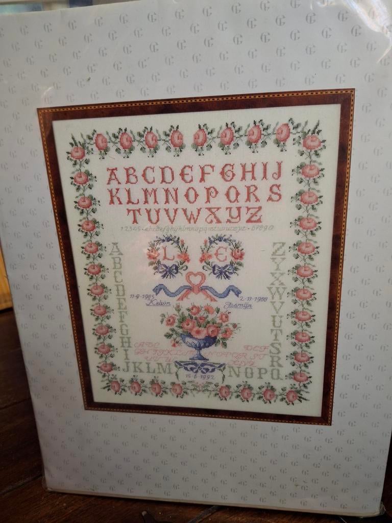 Merklap, Ophalen of Verzenden, Nieuw, Borduurpakket