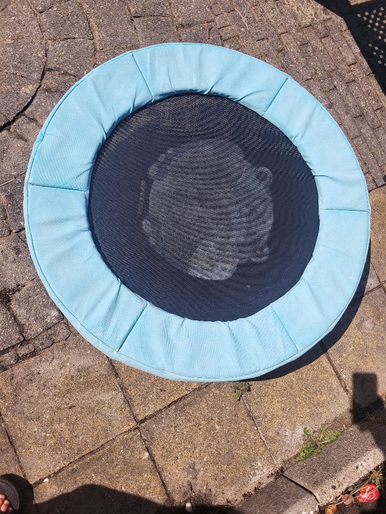 Mini trampoline, Kinderen en Baby's, Speelgoed | Buiten | Trampolines, Ophalen, Gebruikt