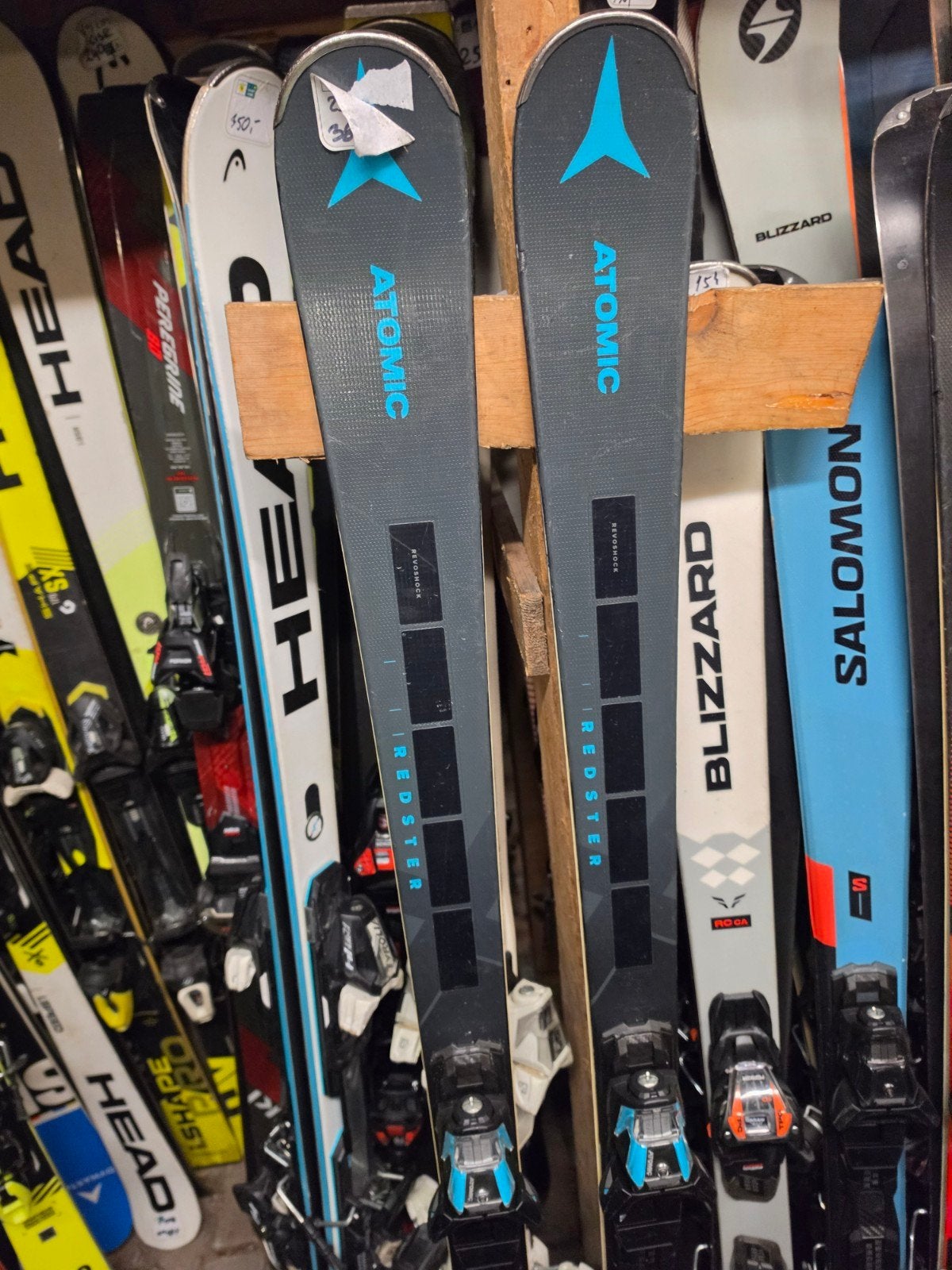 169cm ATOMIC REDSTER X7 REVOSHOCK TOP SKI ALL ROUND GEVORDER, 160 tot 180 cm, Ophalen of Verzenden, Zo goed als nieuw, Carve