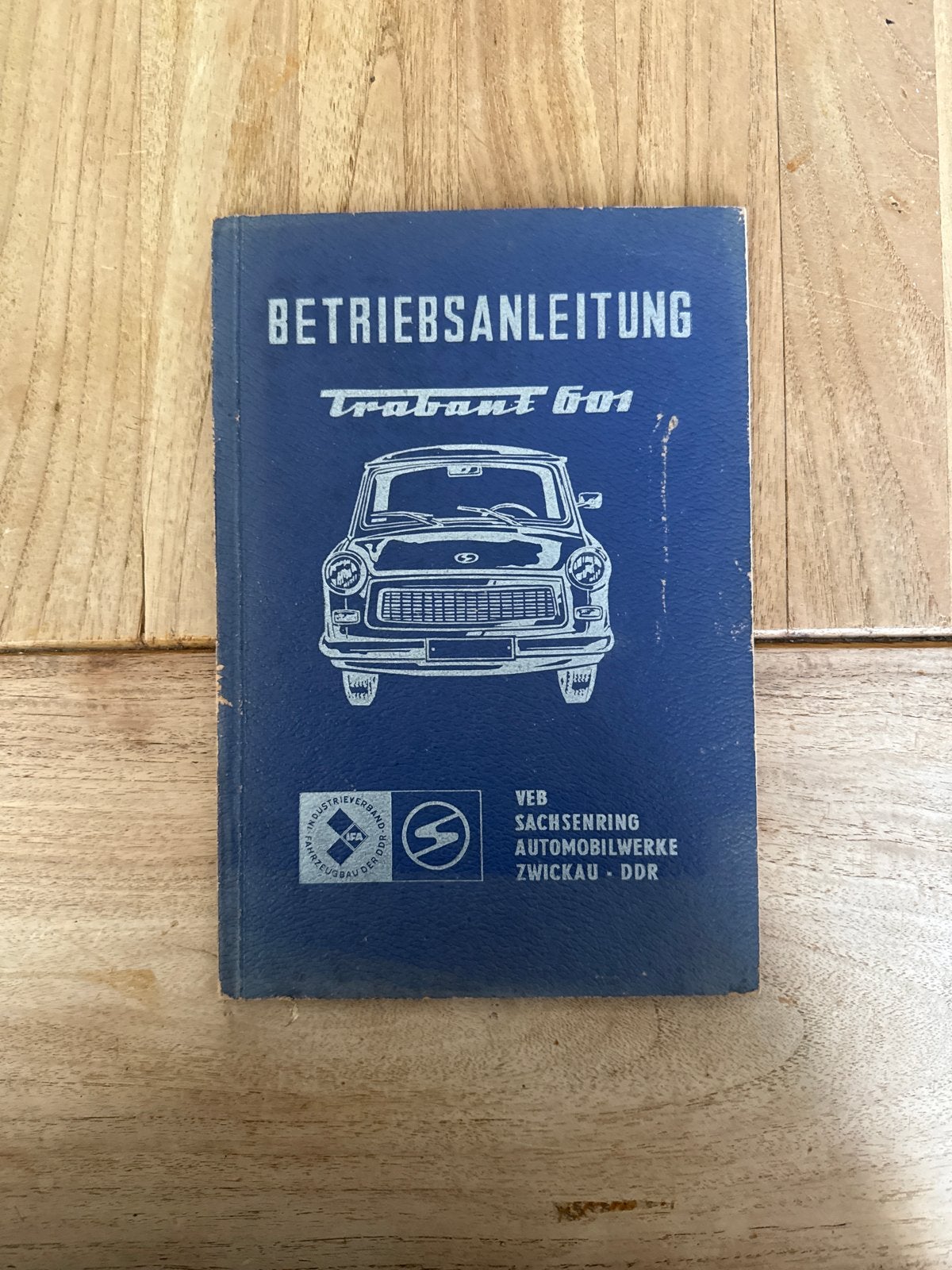 Trabant 601 Gebruikershandleiding (Duits), Ophalen of Verzenden