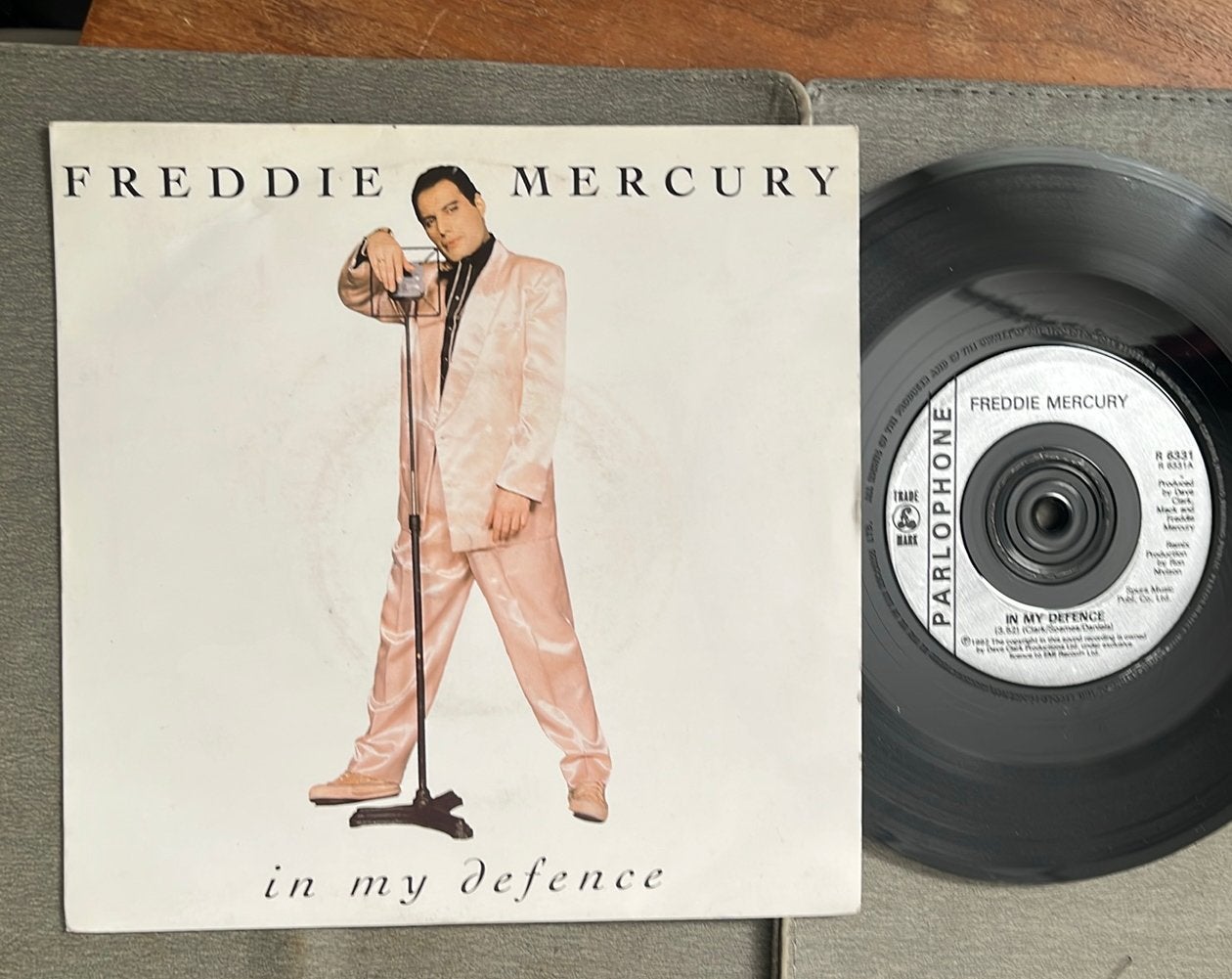 Freddie Mercury - In my defence 7” UK 1992 Queen, Cd's en Dvd's, Vinyl Singles, 7 inch, Ophalen of Verzenden, Zo goed als nieuw