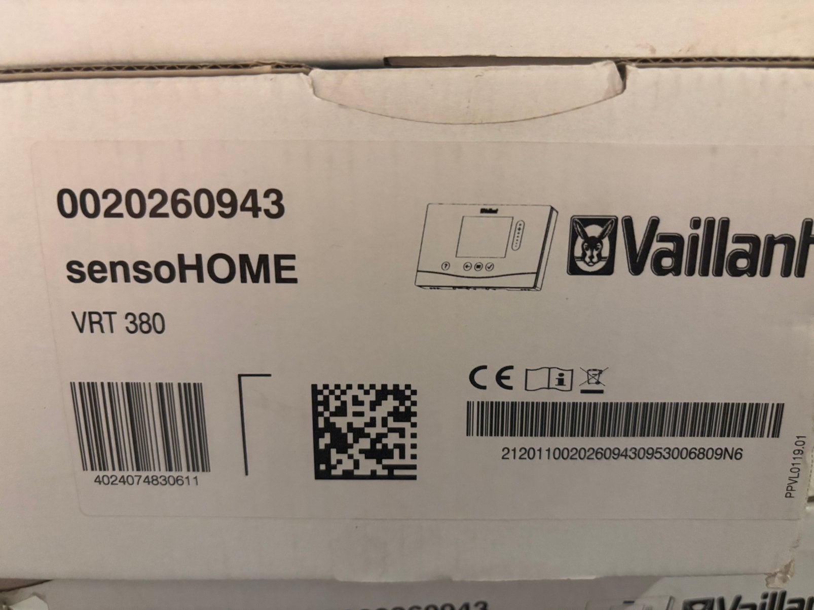 Vaillant vrt380 thermostaat nieuw in doos, Ophalen, Nieuw