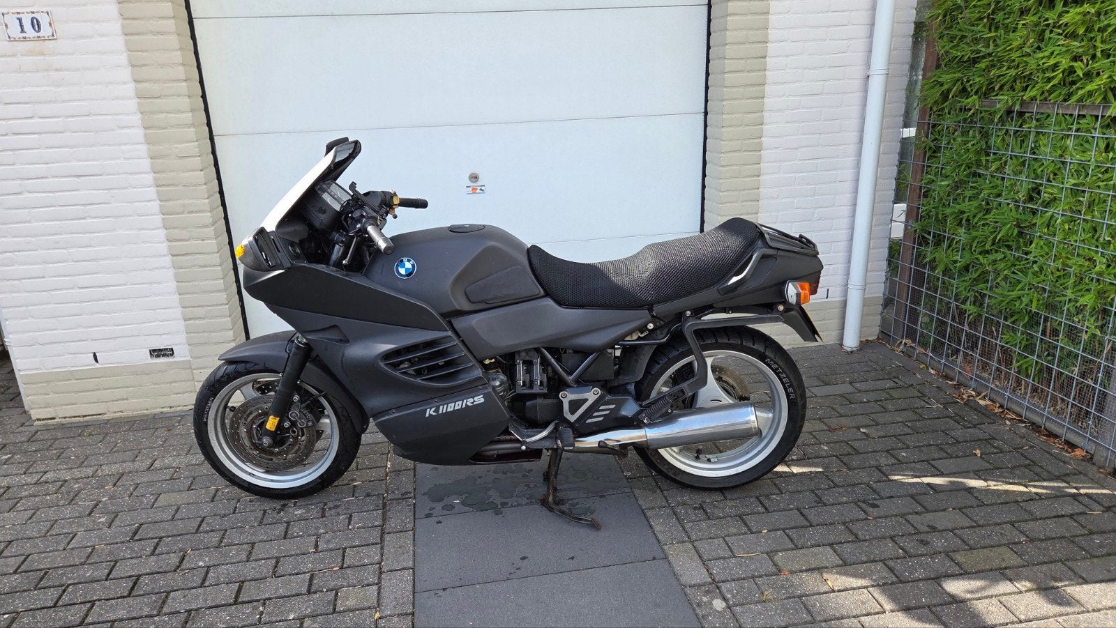 Zwarte BMW K1100RS, Motoren, Cardan-aandrijving, 4 cilinders, Gebruikt, Particulier