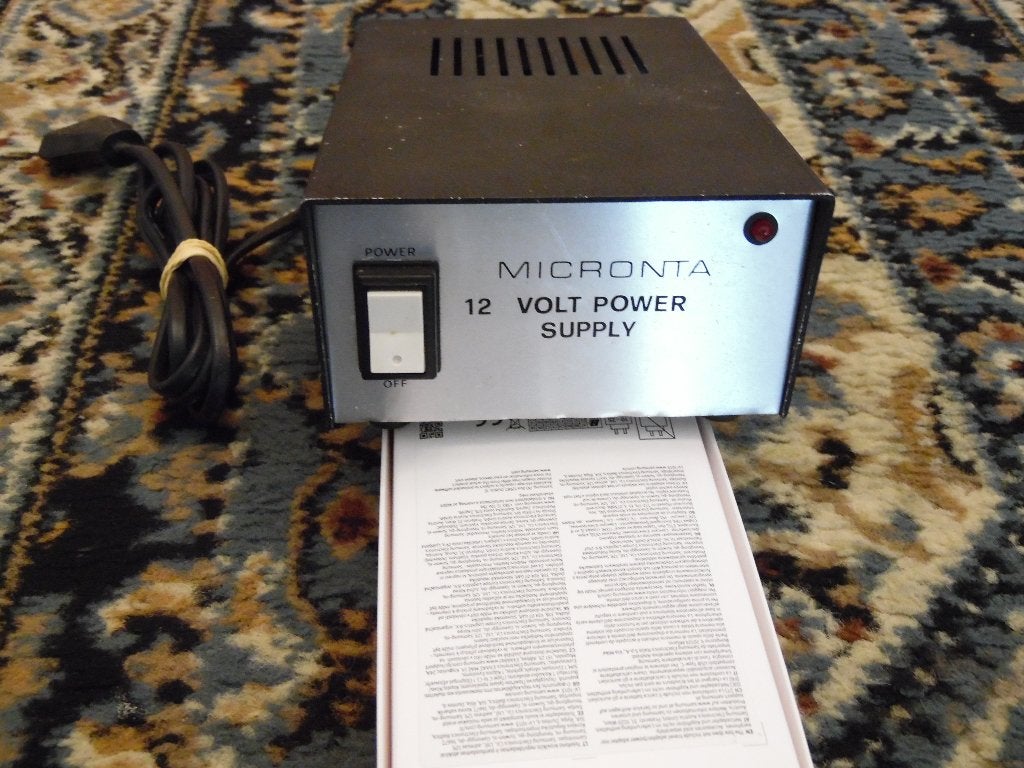 Voeding 12 volt, Ophalen, Gebruikt