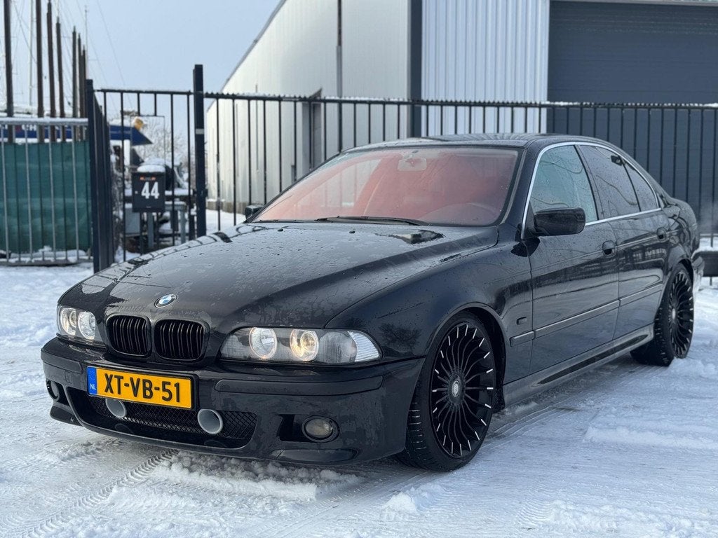 BMW 5-serie 528i Executive M-Pakket Leer Clima Navi Voll, Auto's, BMW, Bedrijf, Te koop, 5-Serie, ABS, Airbags, Airconditioning