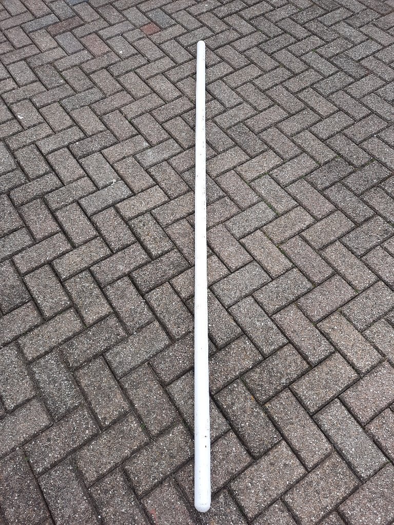 Trap leuning rond meranti hout - 2.00 m Ø 45 mm - 1 stuks -, Ophalen, Overige typen, 50 mm of meer, Minder dan 200 cm