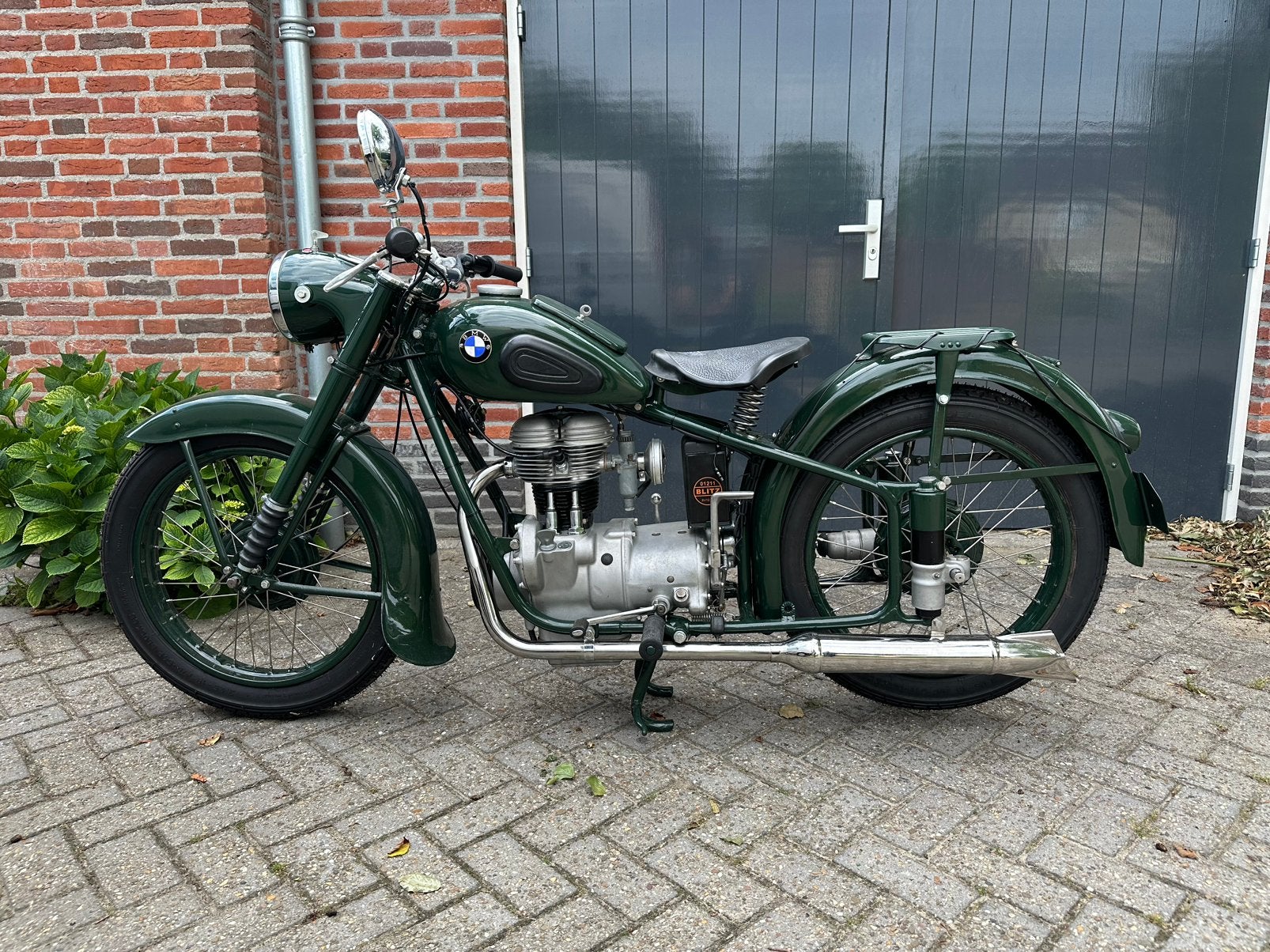 Bmw R25/0 Duitse Douane 1951, Motoren, Motoren | BMW, Particulier, Toermotor, 11 kW of minder, 1 cilinder, Minimaal motorrijbewijs A1