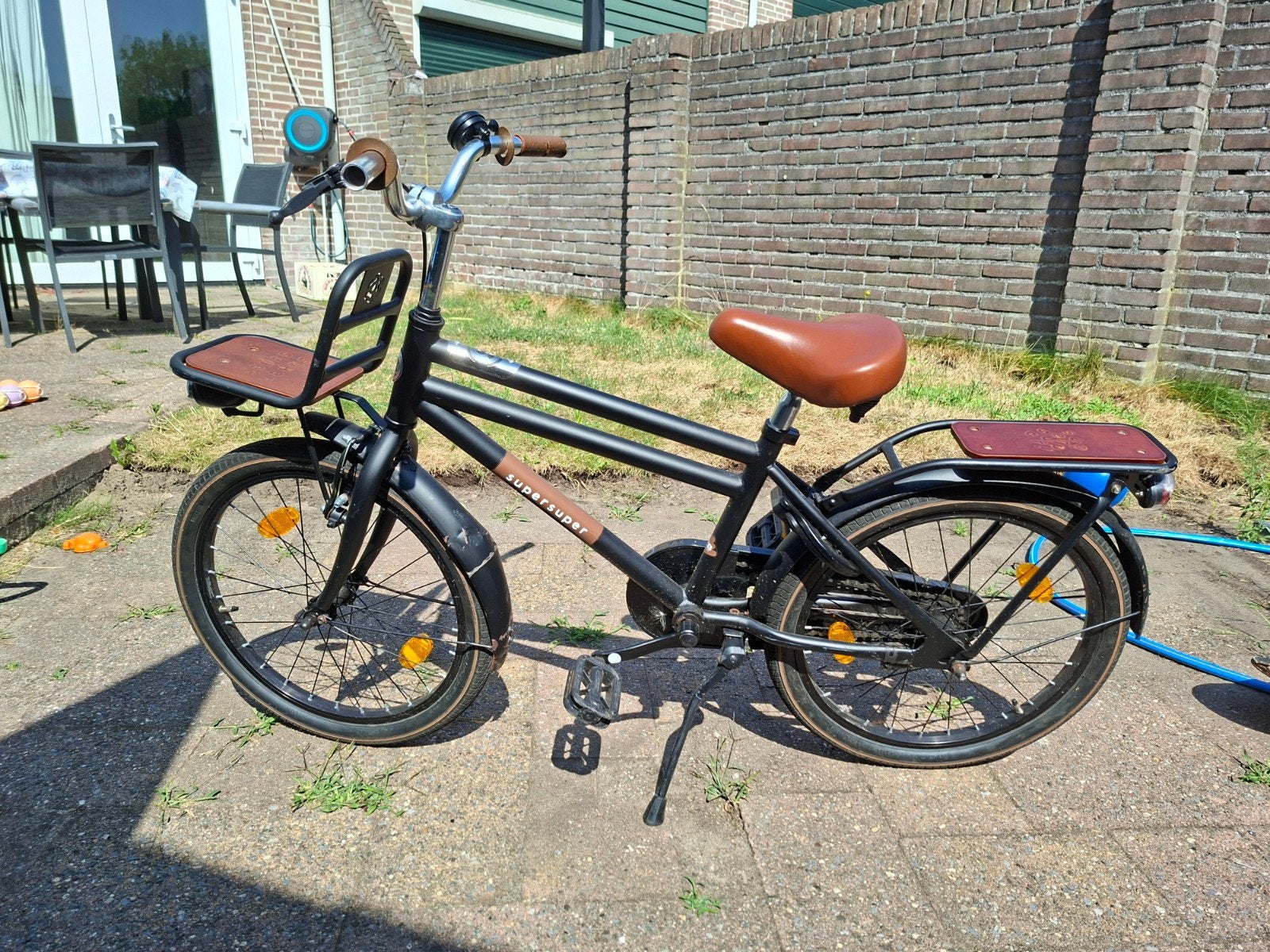 20 inch kinderfiets met slot en goede banden, Fietsen en Brommers, Fietsen | Kinderfietsjes, Ophalen, Gebruikt, Supersuper, Terugtraprem