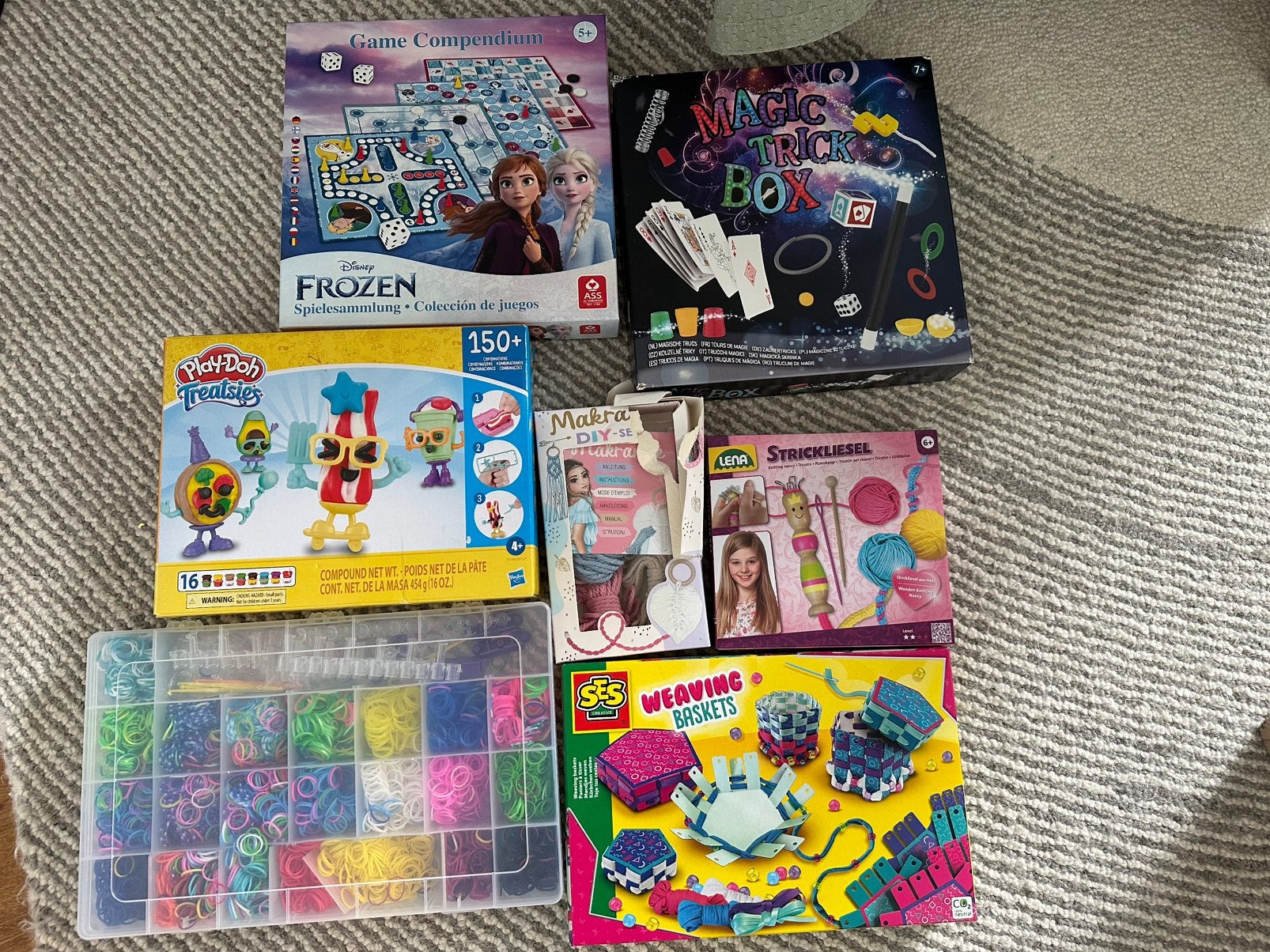 Speelgoed set: Play-Doh forms, bordspel, knutselsets, Ophalen of Verzenden, Gebruikt, Jongen of Meisje