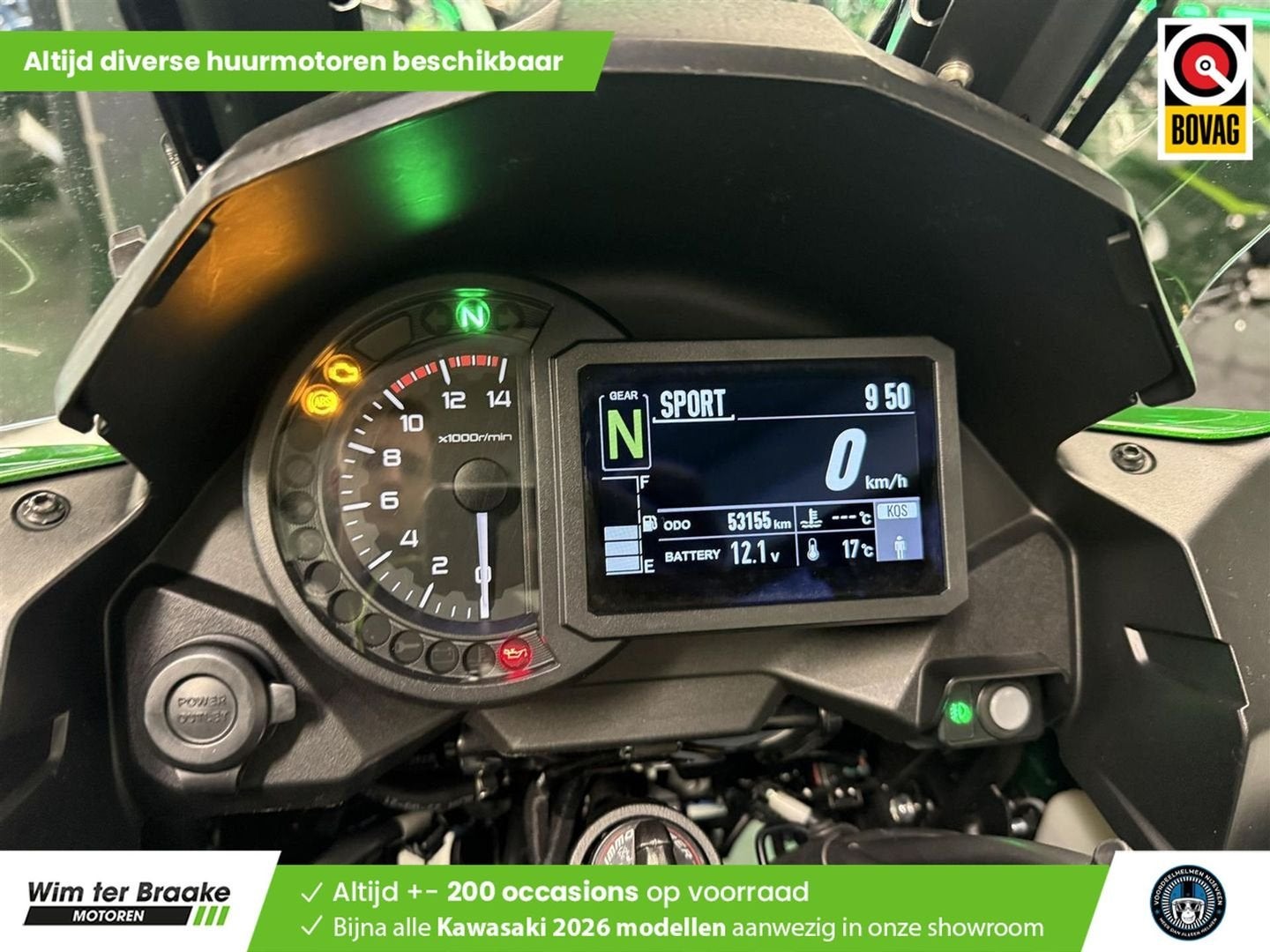 Kawasaki Versys 1000 SE Grand Tourer (bj 2022) 53,140 km, 4 cilinders, Motorrijbewijs A, Bedrijf, Onbekend