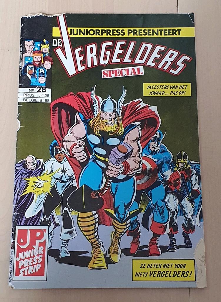 Te koop: De Vergelders Special - Juniorpress Strip, Eén comic, Ophalen of Verzenden, Gelezen, Europa