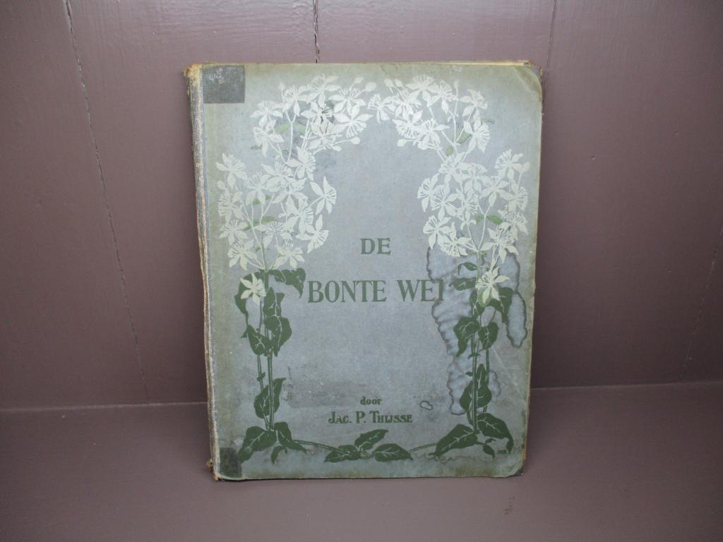 Verkade album De Bonte Wei (1911), Jac. P. Thijsse, Boeken, Ophalen of Verzenden, Gelezen, Jac. P. Thijsse, Plaatjesalbum