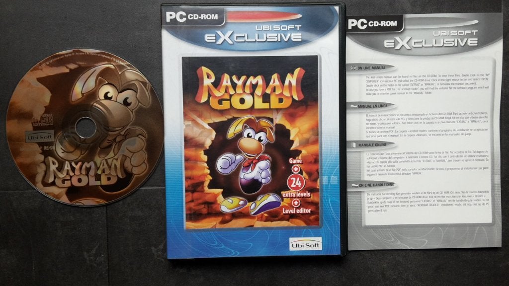 PC Game - Rayman Gold - Actie Platform game, Spelcomputers en Games, Games | Pc, 1 speler, Ophalen of Verzenden, Zo goed als nieuw