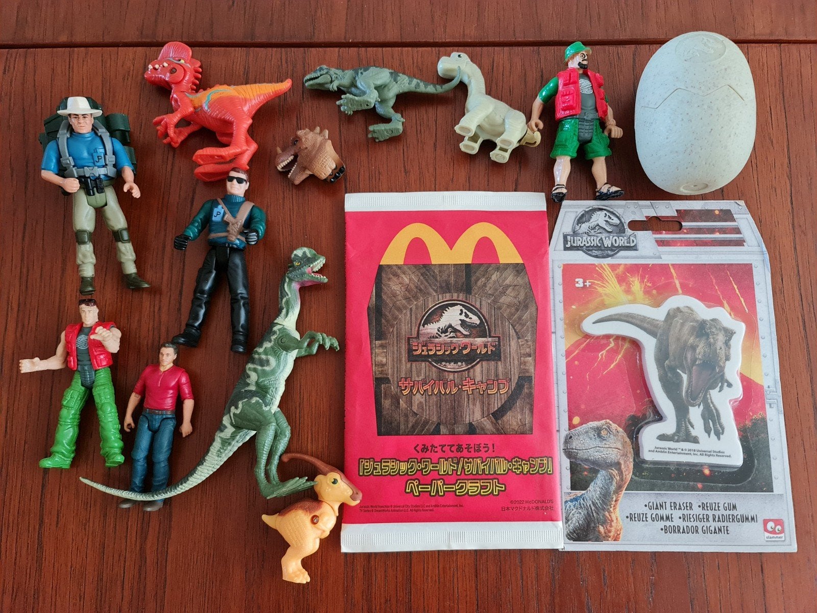Jurrasic Park Figuren en Andere Items - Amblin, Ophalen of Verzenden, Gebruikt