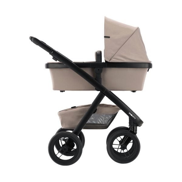 Dubatti Two kinderwagen en Reiswieg beige, Kinderen en Baby's, Gebruikt, Met reiswieg, Ophalen, Kinderwagen