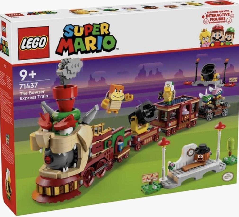 Lega Super Mario 71437 The Bowser Express Train, Lego, Nieuw, Ophalen of Verzenden, Ongeopend/sealed