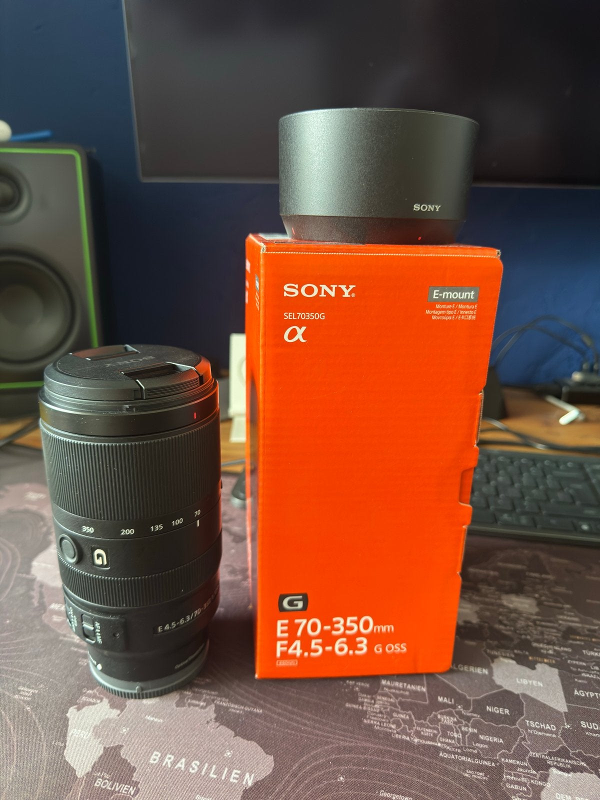 Sony E 70-350mm F4.5-6.3 G OSS Lens (SEL70350G), Sony E-mount, Sony, Autofocus, Zo goed als nieuw