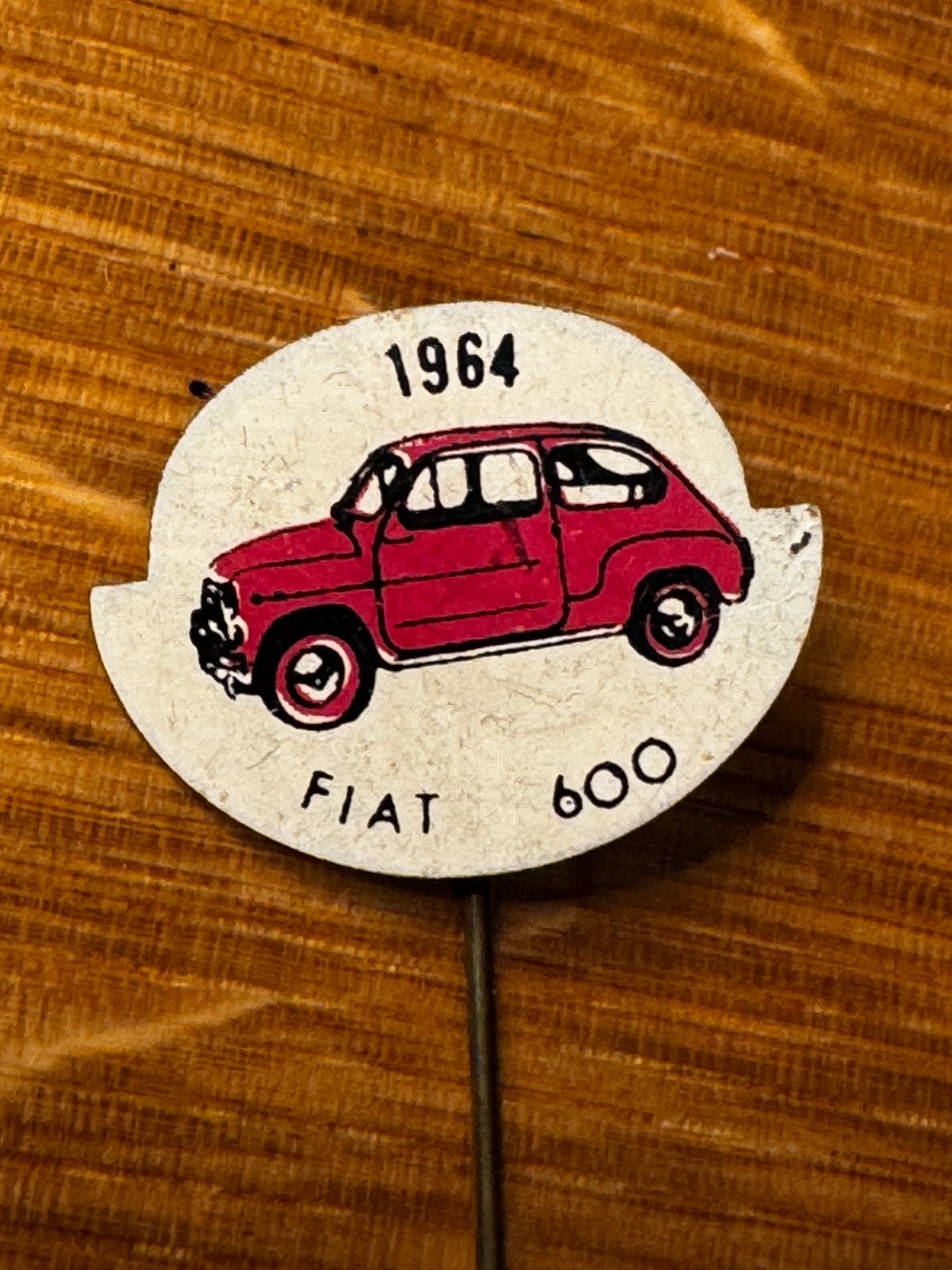 Pin fiat 600, Ophalen of Verzenden, Zo goed als nieuw, Transport