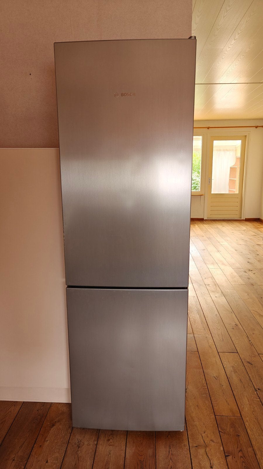 Bosch Koelkast met vriezer - A+ energieklasse, Ophalen, Gebruikt, 200 liter of meer, 60 cm of meer