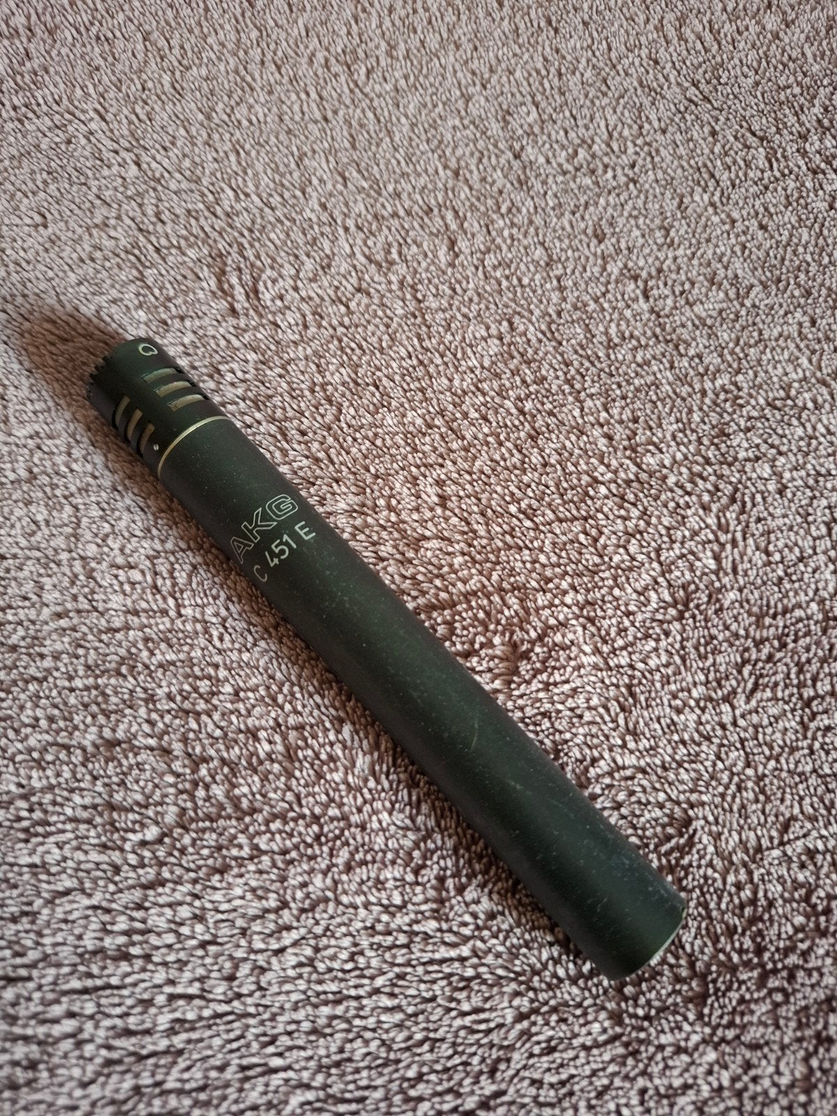 AKG C 451 E microfoon met CK 1 capsule, Ophalen of Verzenden, Gebruikt, Studiomicrofoon