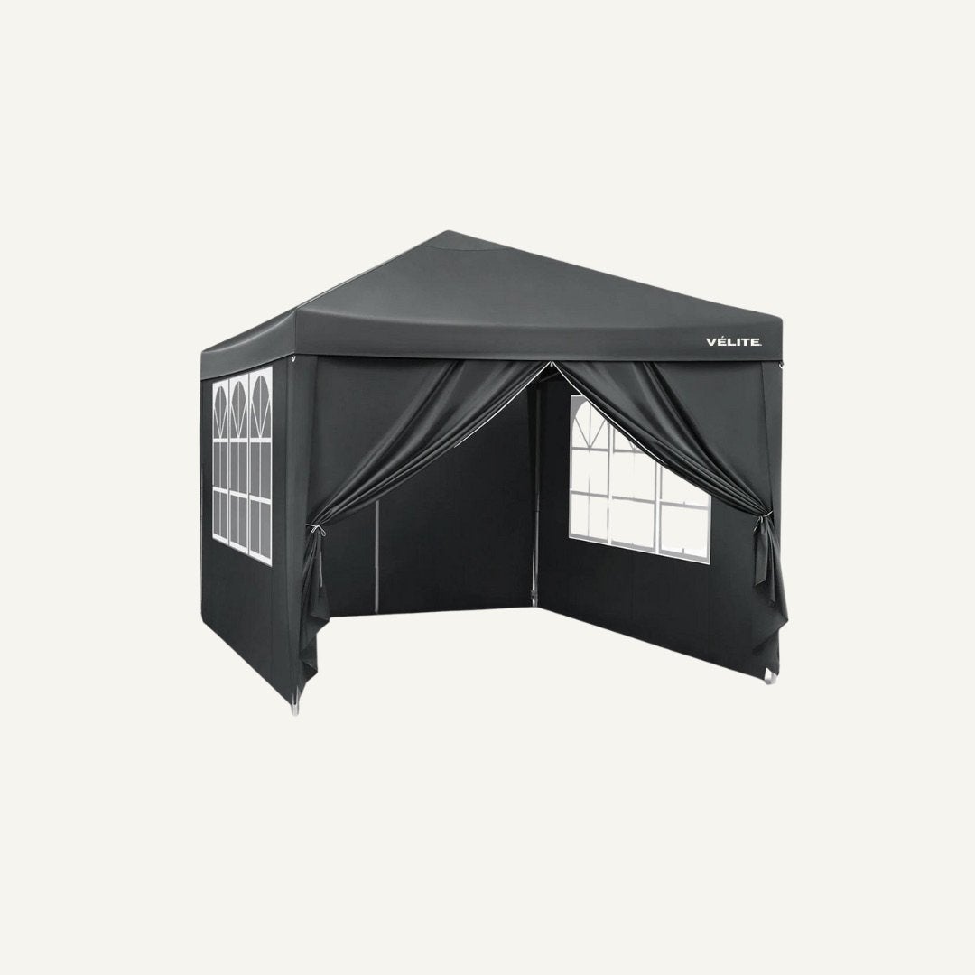 Partytent 3x3 nieuw in doos VÉLITE met zijwanden, Tuin en Terras, Ophalen of Verzenden, Nieuw, Minder dan 5 meter
