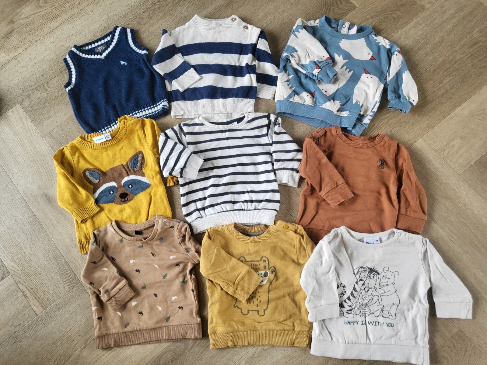 Kledingpakket maat 62 - Truien, Kinderen en Baby's, Babykleding | Maat 62, Ophalen of Verzenden, Zo goed als nieuw, Diverse, Truitje of Vestje