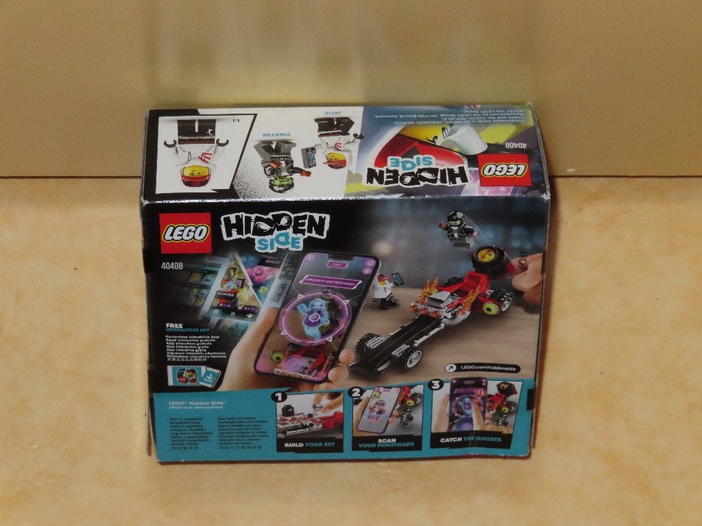 LEGO 40408 HIDDEN SIDE Dragracer - Nieuw in doos, Overige thema's, Lego, Nieuw, Ophalen of Verzenden