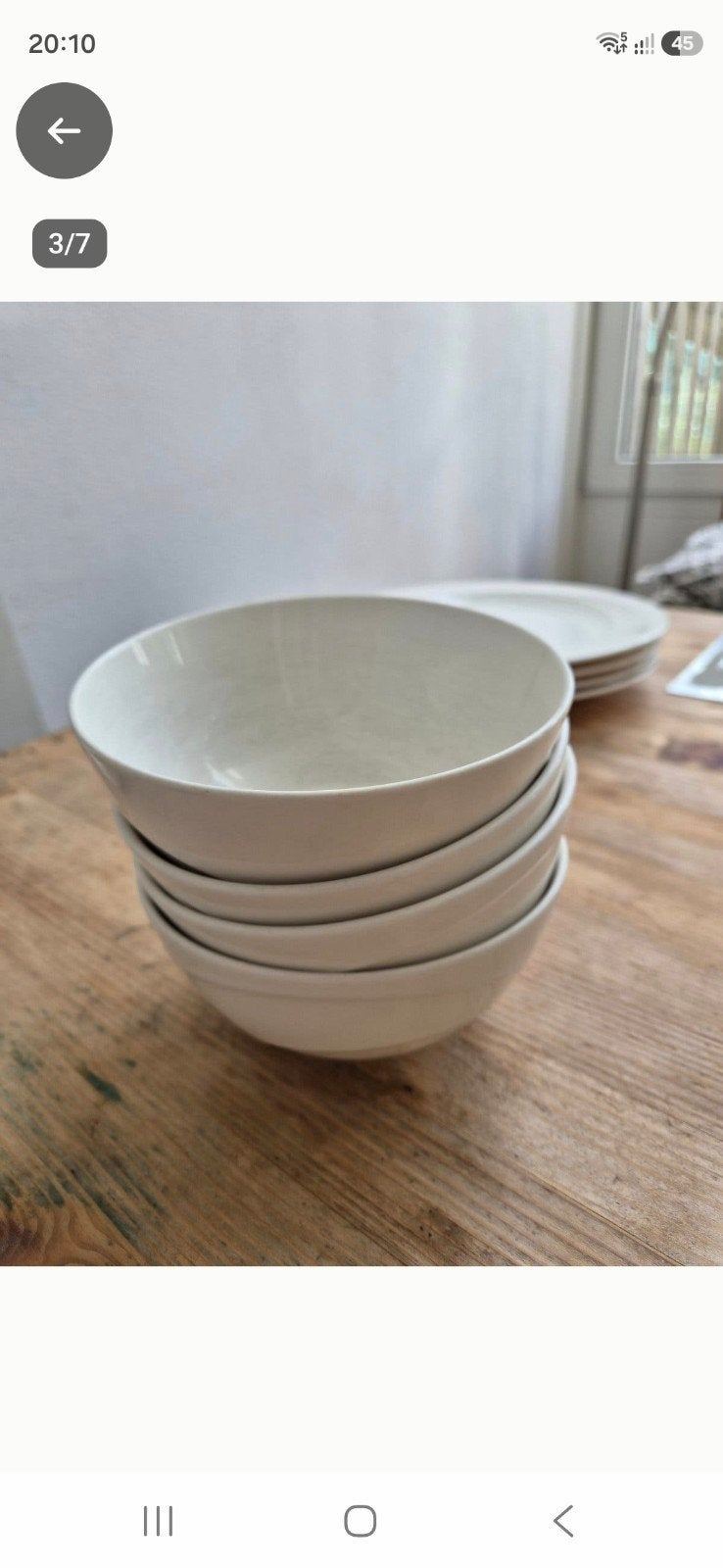 Spirit  V&D servies kommen en diepe borden, Ophalen, Gebruikt, Bord(en), Overige stijlen