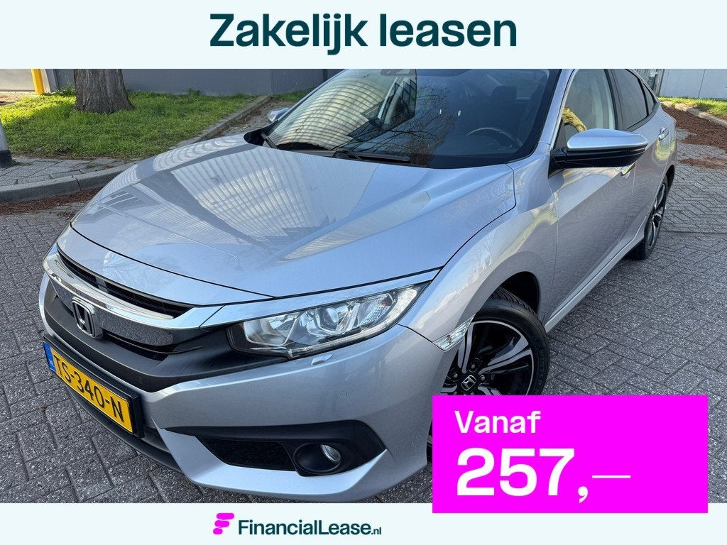 Honda Civic 1.5 i-VTEC Elegance*STOEL VERWARMING*CRUISE*CAME, Euro 6, 4 cilinders, Origineel Nederlands, Bedrijf