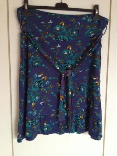 Tricot Hema rok, maat 44, Blauw, Maat 42/44 (L), Ophalen of Verzenden, Zo goed als nieuw