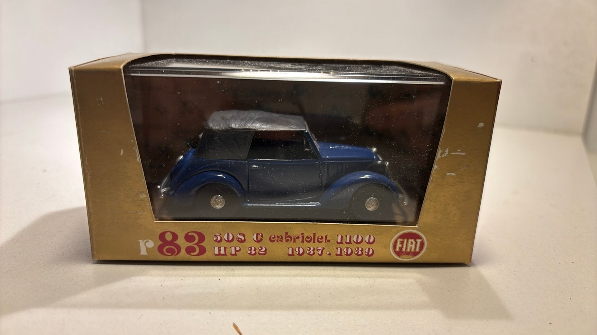 Fiat 508 c cabriolet brumm 1.43, Overige merken, Auto, Ophalen of Verzenden, A
