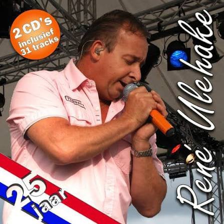 Rene Ulehake - 25 Jaar (2CD), Cd's en Dvd's, Cd's | Nederlandstalig, Ophalen of Verzenden, Zo goed als nieuw, Levenslied of Smartlap