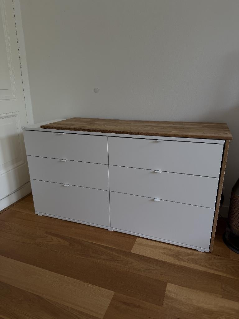 IKEA VIHALS Ladekast met 6 lades, Ophalen, Overige materialen, 100 tot 150 cm, 5 laden of meer