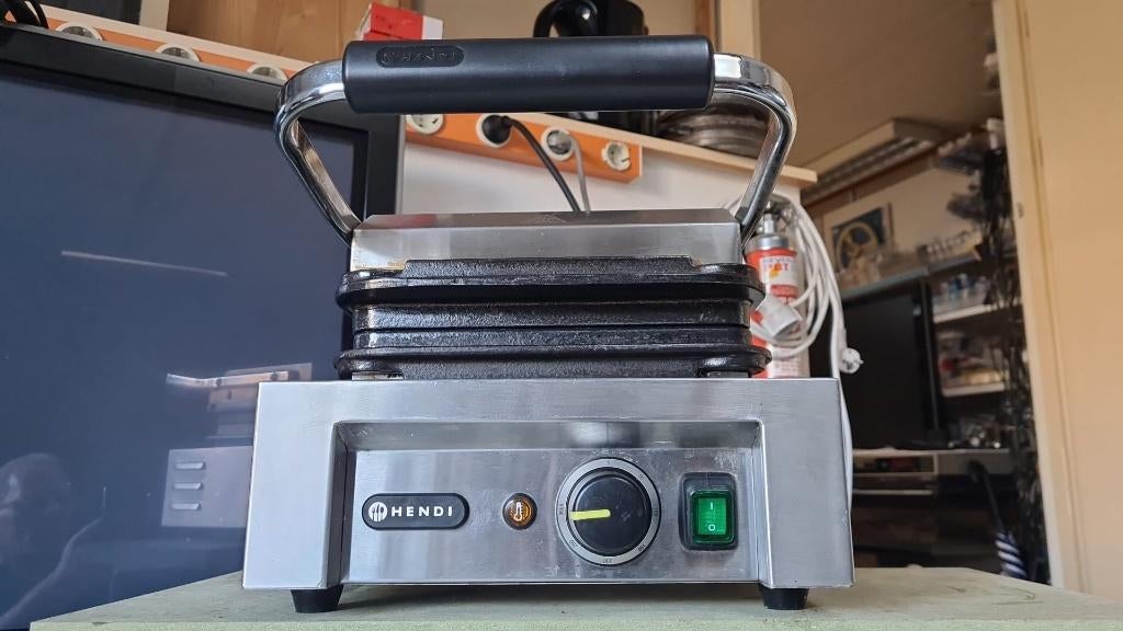 HENDI - Wafelmaker 'Brussels' 230v, Ophalen of Verzenden, Zo goed als nieuw