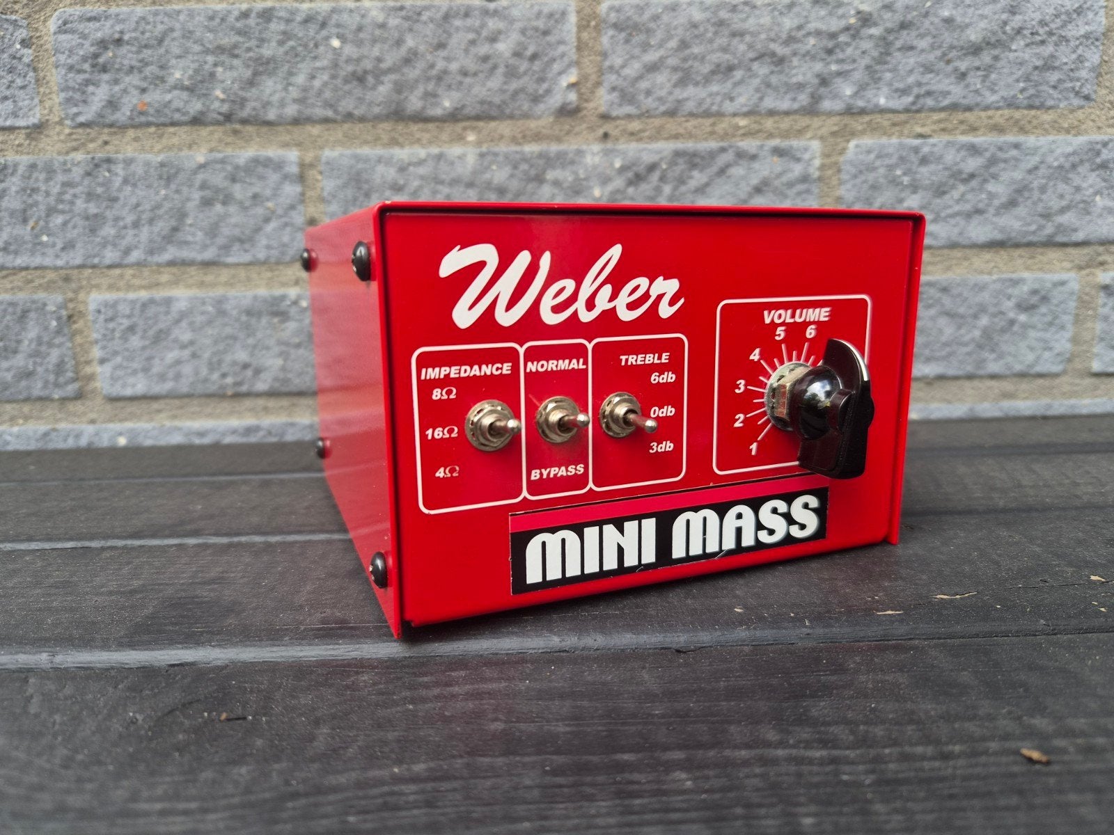 Weber Mini Mass Attenuator (25W), Ophalen of Verzenden, Zo goed als nieuw, Gitaar, Minder dan 50 watt
