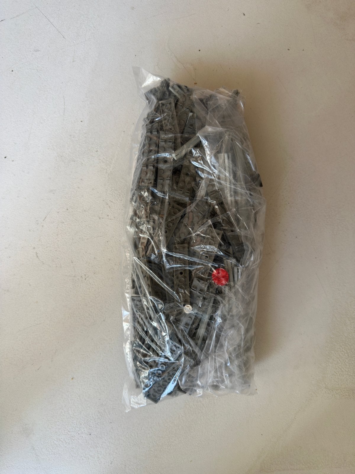 Zak met oude lego trein  rails onderdelen, Ophalen of Verzenden, Gebruikt