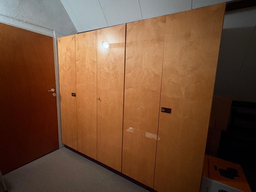 Vintage kledingkast, Huis en Inrichting, Ophalen, Met deur(en), Gebruikt, Vintage