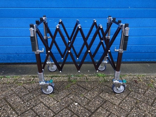 Bronskleurige schaarwagen of baarwagen van aluminium, Niet ingevuld, Niet ingevuld, Nieuw, Ophalen of Verzenden