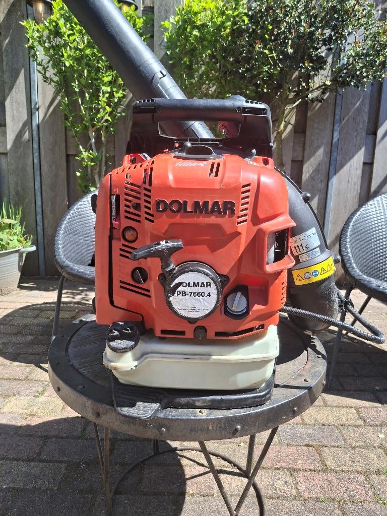 Dolmar 7660-4 bladblazer ., Benzine, Ruggedragen, Ophalen of Verzenden, Zo goed als nieuw