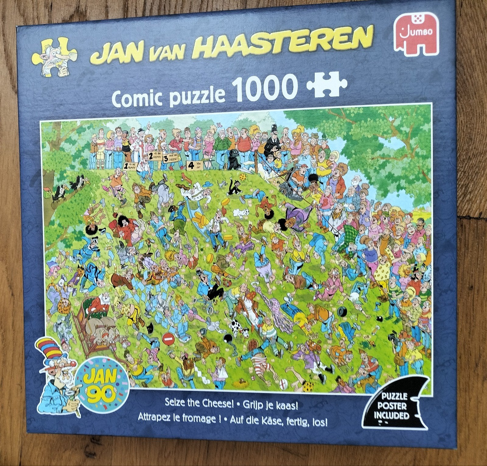 Jan-van-Haasteren-puzzel, Ophalen, 500 t/m 1500 stukjes, Zo goed als nieuw