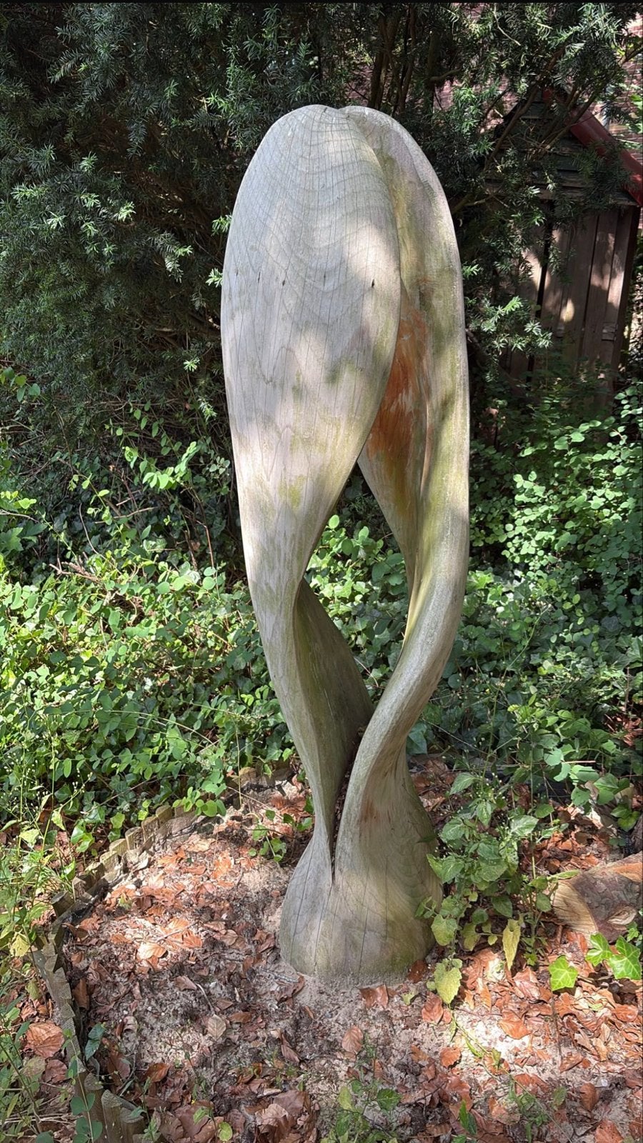 Abstract Houten Sculptuur - Tuinkunst, Ophalen, Handgemaakt, 1 meter - 2 meter, Beeld
