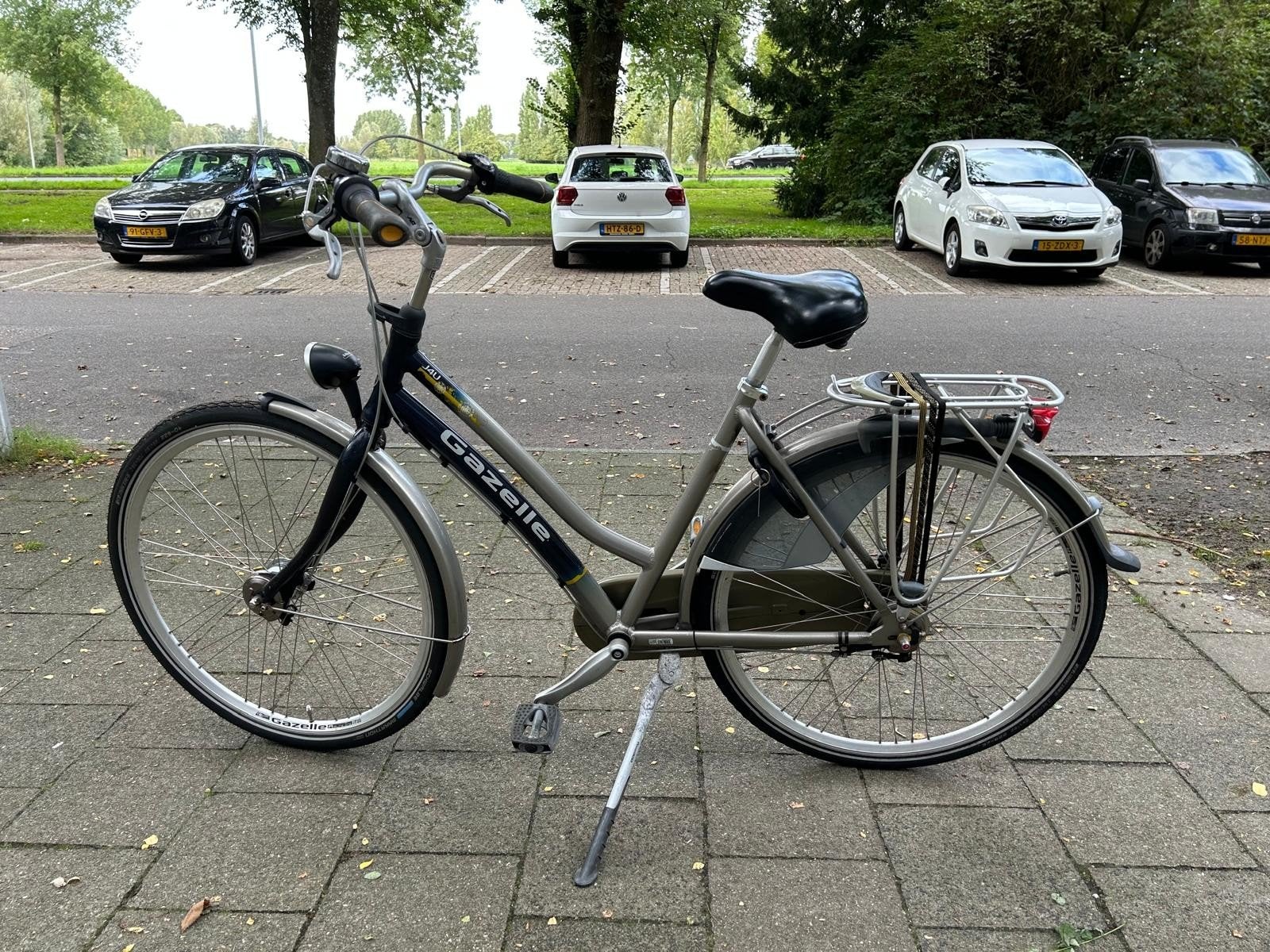 Gazelle Damesfiets met 3 versnellingen, Ophalen, Versnellingen, Gazelle, Trommelrem